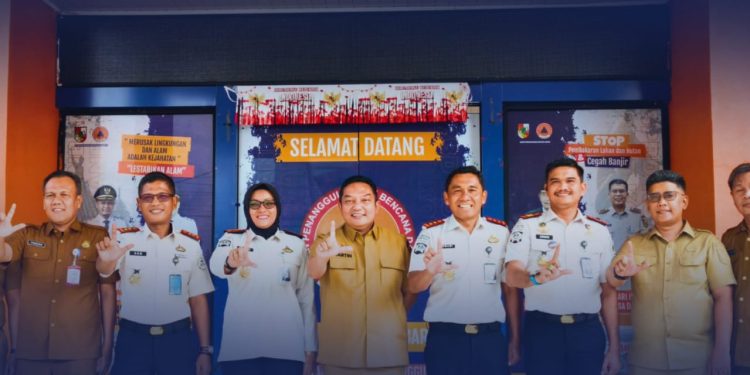 PERKUAT SINERGITAS LAPAS NARKOTIKA RUMBAI JALIN SILATURAHMI DENGAN BPBD DAN DPKP KOTA PEKANBARU