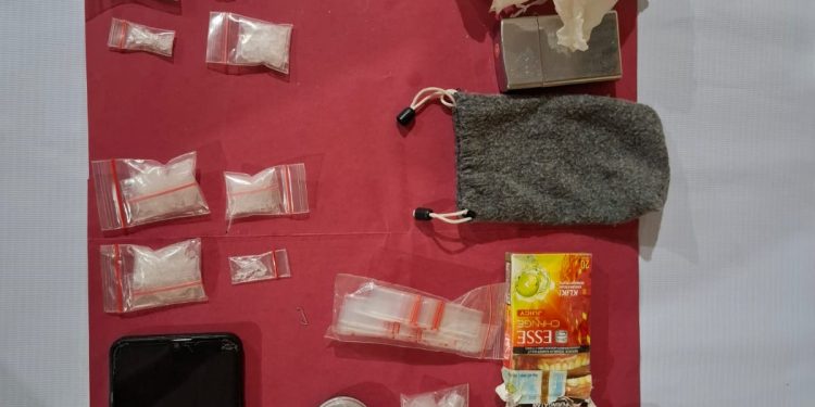 Polsek Kepenuhan Tangkap Pengedar Sabu, 15 Paket dengan Berat 40,04 Gram Disita