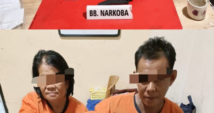 Polsek Tapung Tangkap Tiga Pelaku Narkoba di Desa Muara Mahat Baru