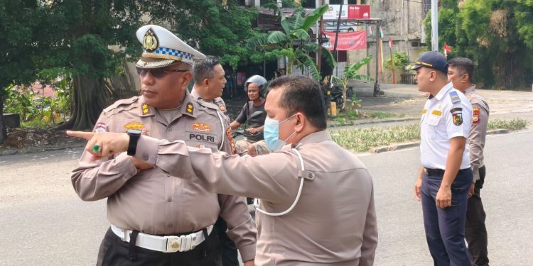 Jelang Pemeliharaan Jembatan Siak I dan III, Ditlantas Polda Riau Siapkan Rekayasa Lalu Lintas