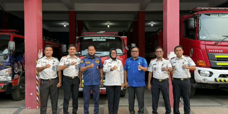 Perkuat Kesiapsiagaan Bencana, Lapas Pekanbaru Bangun Sinergi dengan BPBD dan DPKP