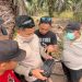 Polda Riau Kerahkan Drone Pemadam Api Tangani Karhutla di Siak