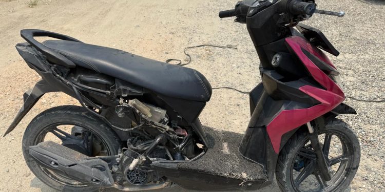 Motor Hilang dari Teras Konter HP, Polsek Bonai Darussalam Berhasil Tangkap Pelaku hingga ke Kandis