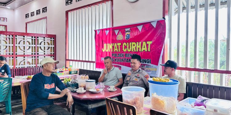 Jumat Curhat Polsek Benai, Polisi Serap Aspirasi dan Perkuat Komunikasi dengan Masyarakat