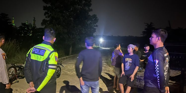 Tim Raga Polres Kuansing Intensifkan Patroli Malam, Antisipasi C3 dan Gangguan Kamtibmas