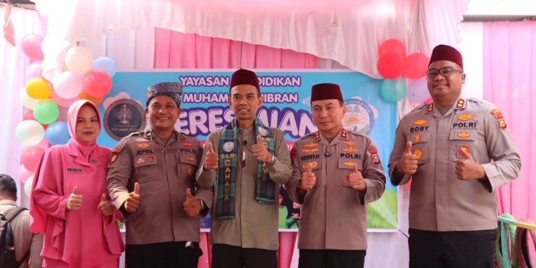 Resmikan SLB Cahaya Rimbo Panjang, Kapolres Kampar: Dukung Pendidikan Anak Istimewa, Wujudkan Kesetaraan