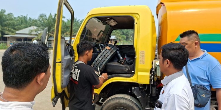 Polsek Rambah Samo Ungkap Pencurian Satu Set Ban Mobil Milik PT RSM