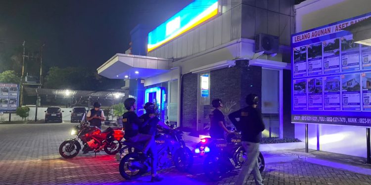Jaga Malam Tetap Tenang, Tim URC Raga Polres Kampar Patroli Sisir Titik Keramaian — Nihil Gangguan