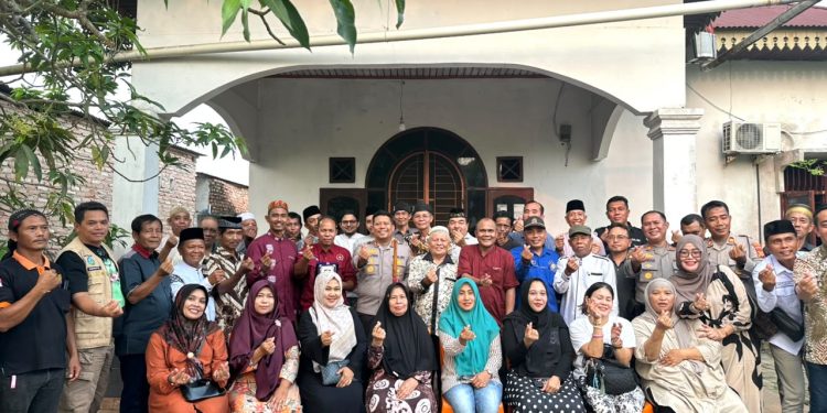 PAMIT TUGAS, KAPOLRES PELALAWAN SILATURAHMI KE FPK: TERIMA KASIH JAGA KEBHINEKAAN DI PELALAWAN