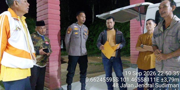 Polsek Kuantan Mudik Tangani Penemuan Petani Meninggal Dunia di Kebun Sawit