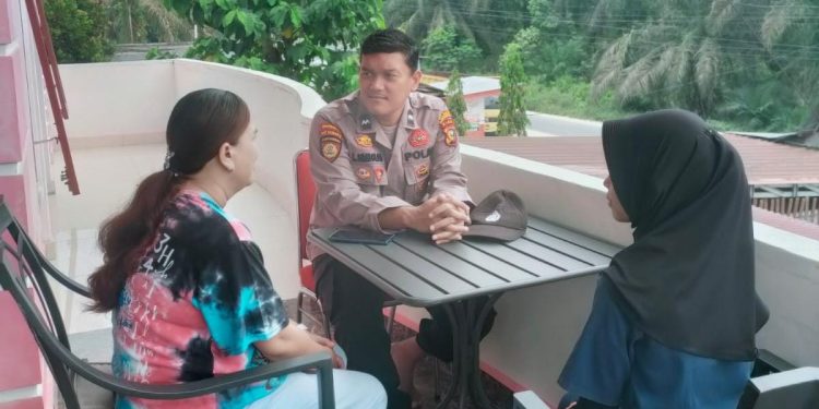 Minggu Kasih Polsek Logas Tanah Darat Buka Ruang Komunikasi Bersama Masyarakat