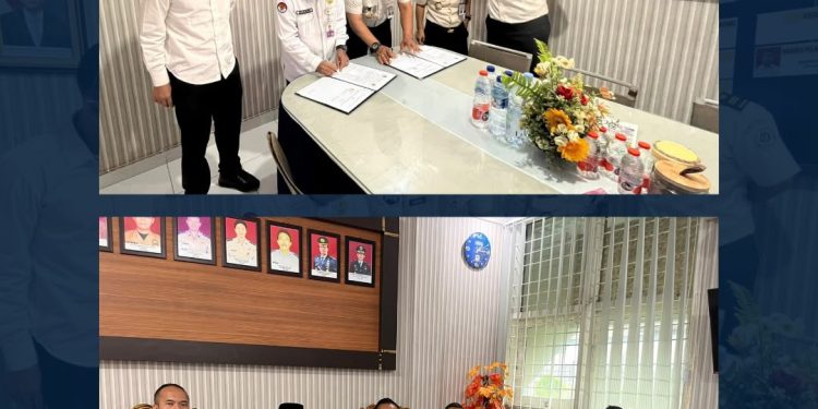 Lapas Pasir Pangarayan dan Kemenag Rohul Tandatangani MoU Pembinaan Kerohanian bagi Warga Binaan