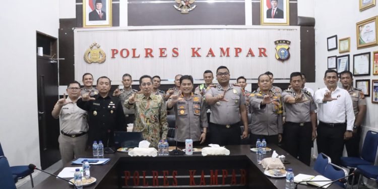Puslitbang Polri Lakukan Penelitian di Polres Kampar, Fokus Evaluasi Mutu Pengadaan Barang/Jasa