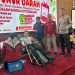Polres Kuansing Gelar Bhakti Kesehatan Donor Darah dan Bagikan Sembako dalam Rangka HUT Dubalang