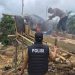 Polres Kuansing Tertibkan PETI di Muara Lembu, Tiga Rakit Dimusnahkan