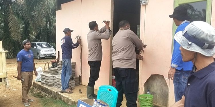 Kapolres Kampar: Sekolah Layak Adalah Hak Setiap Anak — Renovasi SDN 007 Bukti Kepedulian Nyata