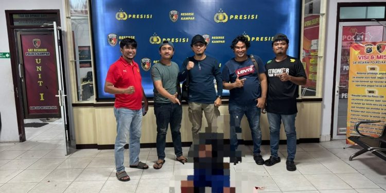Sembunyi di Tapung, Buronan Pelarian Sel Polres Kampar Akhirnya Tertangkap