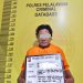 SATRESNARKOBA POLRES PELALAWAN BEKUK BURUH PENGEDAR SABU 1,32 GRAM DI UKUI