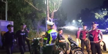 Tim Raga Polres Kuansing Tingkatkan Patroli Malam, Antisipasi C3 dan Gangguan Kamtibmas