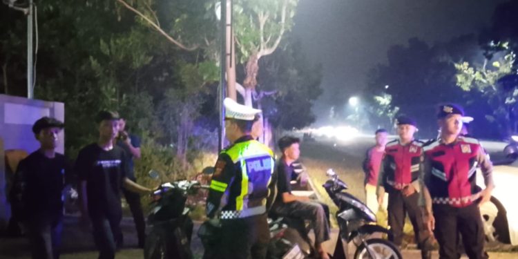 Tim Raga Polres Kuansing Tingkatkan Patroli Malam, Antisipasi C3 dan Gangguan Kamtibmas