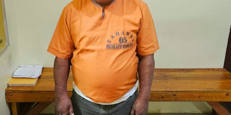 Polsek Kampar Kiri Hilir Tangkap Warga Koto Damai, Sita 11 Paket Sabu-sabu