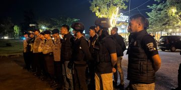 TIM URC RAGA POLRES PELALAWAN GENCAR PATROLI MALAM – WAKAPOLRES PIMPIN LANGSUNG ANTISIPASI BALAP LIAR DAN PREMANISME