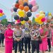 KHIDMAT DAN HARU – FAREWELL PARADE KENAL PAMIT KAPOLRES PELALAWAN DARI AKBP JOHN LOUIS LETEDARA KE AKBP AHMAD NUR ARI S.SOS, S.I.K, M.H