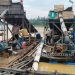 Polres Kuansing Tindak Lanjuti Layanan 110, Empat Rakit PETI di Sungai Kuantan Dirusak