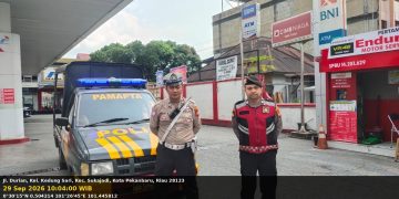 Ketersediaan BBM di Pekanbaru Terpantau Aman, Polresta Intensifkan Pemantauan