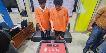 Polres Dumai Ungkap Kasus Sabu Seberat 10,67 Gram di Bukit Kapur, Dua Pria Diamankan