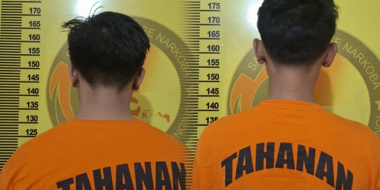 Tim Elang Kuantan Ungkap Dua Kasus Sabu, Dua Tersangka Diamankan dan Saling Berkaitan