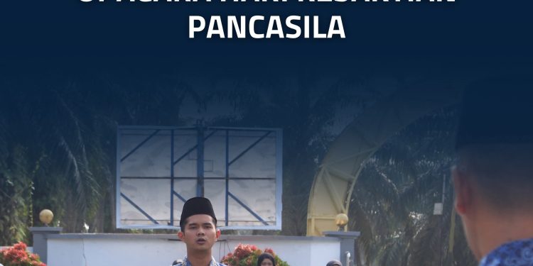 Lapas Terbuka Rumbai Gelar Upacara Hari Kesaktian Pancasila