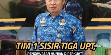 Tim 1 Sisir Tiga UPT, Pengawasan Hunian dan Fasilitas Diperkuat