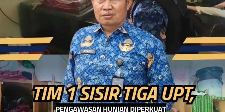 Tim 1 Sisir Tiga UPT, Pengawasan Hunian dan Fasilitas Diperkuat