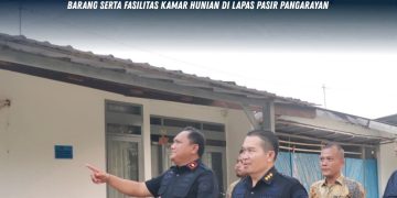 Tim Monitoring Wilayah Riau Laksanakan Pengawasan dan Penertiban Barang serta Fasilitas Kamar Hunian di Lapas Pasir Pangarayan