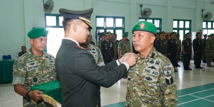 85 Prajurit Kodim 0313/KPR Resmi Naik Pangkat di Hari TNI.