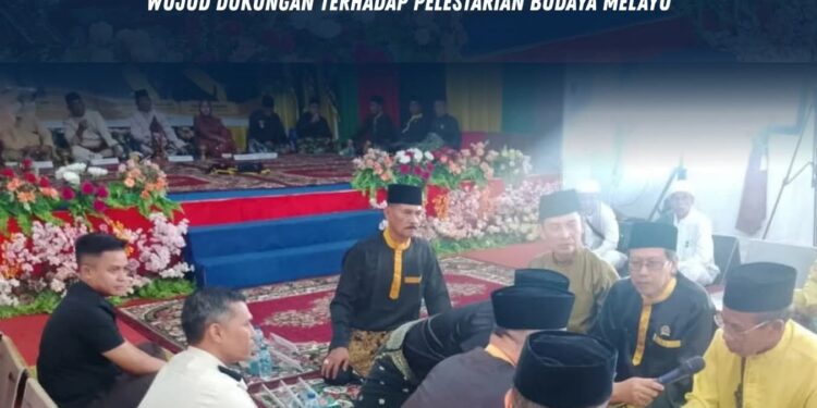 Lapas Pasir Pangarayan Hadiri Penganugerahan Gelar Adat LAMR Rokan Hulu, Wujud Dukungan terhadap Pelestarian Budaya Melayu