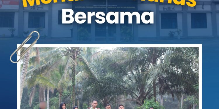 Lapas Terbuka Rumbai Tanam Nanas Bersama Warga Binaan, Perkuat Pembinaan Kemandirian Berbasis Pertanian