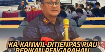 Ka. Kanwil Ditjenpas Riau Berikan Pengarahan Tugas dan Fungsi Pemasyarakatan, Tekankan Integritas dan Percepatan Perbaikan Layanan Publik