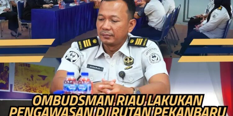 Ombudsman Riau Lakukan Pengawasan di Rutan Pekanbaru, Evaluasi Pelayanan Publik Diperkuat