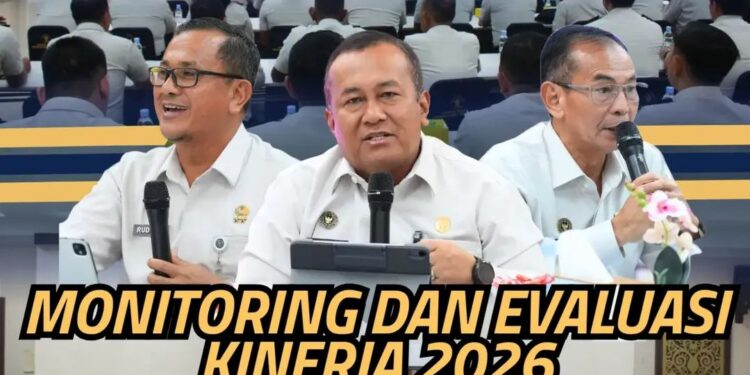 Monitoring dan Evaluasi Kinerja 2026, Kanwil Ditjenpas Riau Perkuat Akuntabilitas Organisasi