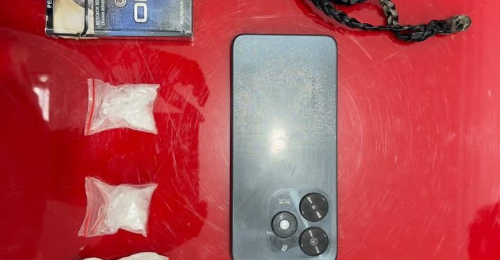 Satresnarkoba Polres Rohul Tangkap Kurir Sabu di Batang Kumu, Sita 9,83 Gram