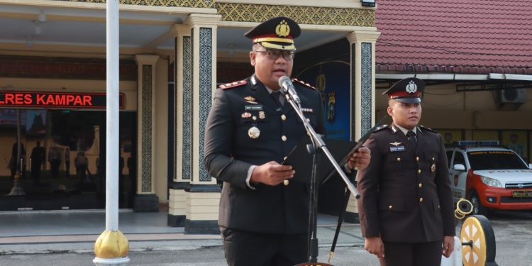 Teguhkan Semangat Persatuan, Polres Kampar Gelar Upacara Peringatan Hari Kesaktian Pancasila 2026
