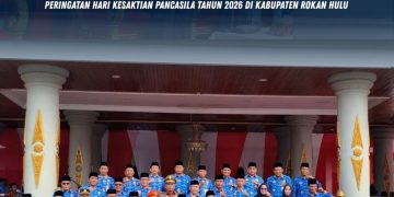 Kalapas Pasir Pangarayan Hadiri Upacara Peringatan Hari Kesaktian Pancasila Tahun 2026 di Kabupaten Rokan Hulu