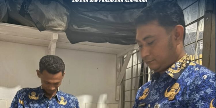 Jajaran Kamtib Lapas Pasir Pangarayan Laksanakan Pengecekan Sarana dan Prasarana Keamanan