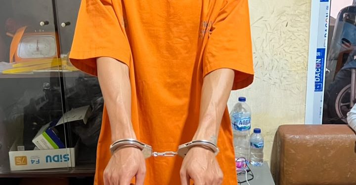 Polsek Perhentian Raja Tangkap Pengedar Narkoba di Desa Hangtuah Sita Sabu-sabu 2,25 Gram