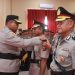 Kapolres Kampar Pimpin Sertijab Kapolsek Kampar Kiri Kompol Rusyandi Z. Siregar, S.Sos., M.H di Gantikan Kompol Nurman S.H., M.H.