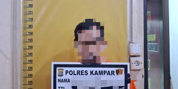 Polres Kampar Tangkap Mantan Kepala Sekolah MI Tahfidz Diduga Cabuli Murid Lebih 20 Orang