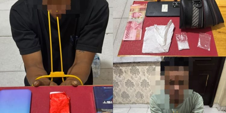 Satres Narkoba Polres Siak Ringkus Jaringan Pengedar Shabu di Kandis, Tiga Tersangka Kembali Diamankan Beruntun