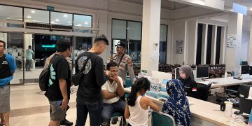 Polsek Ujung Batu Amankan Pria Usai Aniaya Anak Kandung dengan Pisau